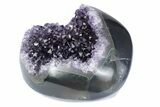 Wide, Purple Amethyst Geode - Uruguay #380274-2